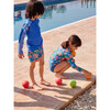 Long Sleeve Rash Guard, Watermelon Floral - Rash Guards - 5