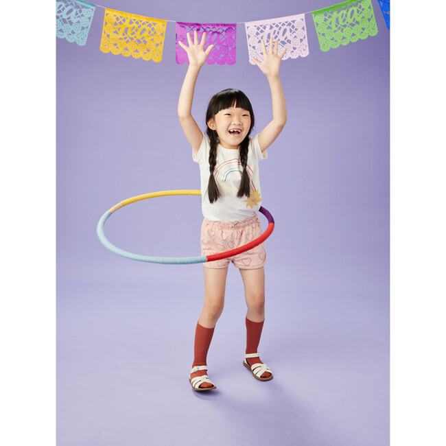 Over the Rainbow Graphic Tee, Chalk - Tees - 7