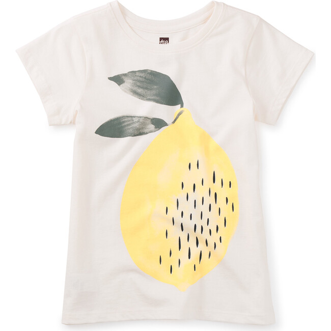 Limone Short Sleeve Graphic Tee, Chalk