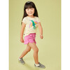 Pom-Pom Drawstring Gym Shorts, Carousel Pink - Shorts - 9