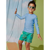 Long Sleeve Rash Guard, Placid Blue - Rash Guards - 5