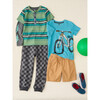 Make Tracks Slash Patch Pocket Mid-Thigh Length Shorts, Balsa Wood - Shorts - 3