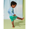 Long Sleeve Baby Rash Guard, Placid Blue - Rash Guards - 4