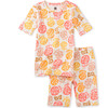 In Your Dreams Pajama Set, Blockprint Rose & Butterfly - Pajamas - 1 - thumbnail