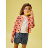 Icon Print Raglan Sleeve Cardigan, Friendly Fresas - Cardigans - 2