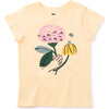 Flores Y Mano Short Sleeve Graphic Tee, Cornhusk - Tees - 1 - thumbnail