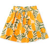 Cotton Jersey Twirl Skort, Marigold Delight - Skirts - 1 - thumbnail