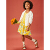 Cotton Jersey Twirl Skort, Marigold Delight - Skirts - 3