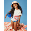 Heart to Heart Tunic Jersey Tee, Chalk - Shirts - 2