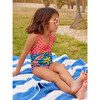 Halter One-Piece Swimsuit, Watermelon Floral - One Pieces - 5