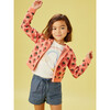 Icon Print Raglan Sleeve Cardigan, Friendly Fresas - Cardigans - 6