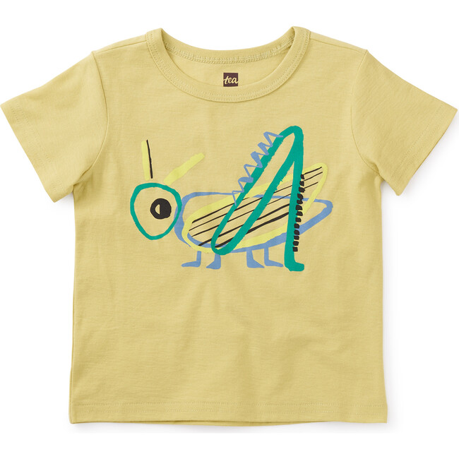 Chapulines Baby Short Sleeve Graphic Tee, Aloe