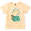 Chia Bunny Baby Graphic Tee, Cornhusk - Tees - 1 - thumbnail