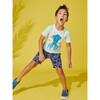Giant Squid Short Sleeve Graphic Tee, Garden Party - Tees - 3