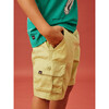 Cargo Multi-Pocket Mid-Thigh Length Shorts, Aloe - Shorts - 9