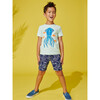 Giant Squid Short Sleeve Graphic Tee, Garden Party - Tees - 4