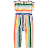 Cuff Sleeve Baby Romper, Lisbon Stripe - Rompers - 1 - thumbnail