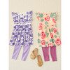 Baby Super-Soft Cotton Solid Leggings, Cassis - Leggings - 4