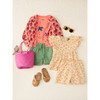 Dos Fresas Tunic Tee, Sunset Pink - Shirts - 3