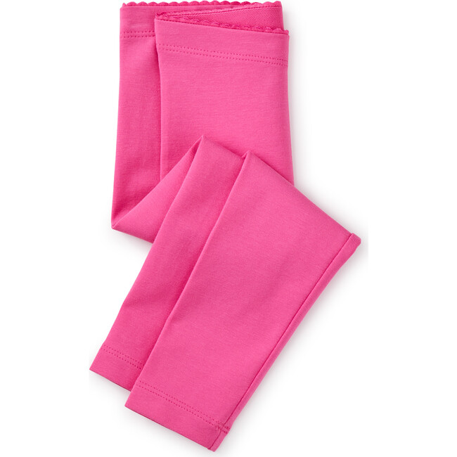 Baby Super-Soft Cotton Solid Leggings, Carousel Pink