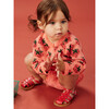 Baby Icon Print Raglan Sleeve Cardigan, Friendly Fresas - Cardigans - 3
