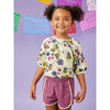 Crochet Trim Sport Shorts, Cassis - Shorts - 8
