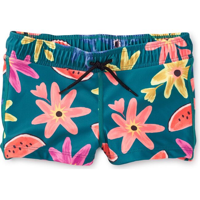 Board Swim Shorts, Watermelon Floral
