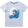 Big Wave Surfer Graphic Jersey Tee, Iceberg - Tees - 1 - thumbnail