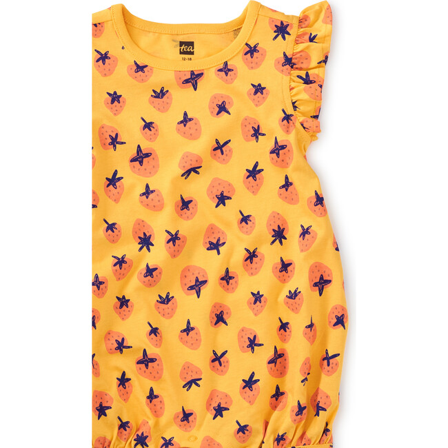 Baby Flutter Romper, Fresa Fiesta - Rompers - 2