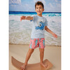 Big Wave Surfer Graphic Jersey Tee, Iceberg - Tees - 3