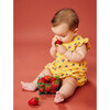 Baby Flutter Romper, Fresa Fiesta - Rompers - 3