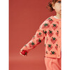 Baby Icon Print Raglan Sleeve Cardigan, Friendly Fresas - Cardigans - 7