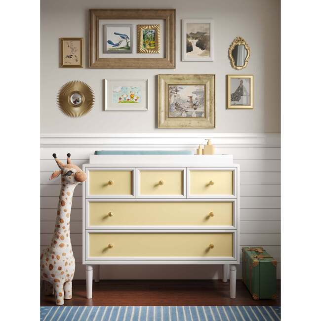 Savannah 5 Drawer Changer, White - Changing Tables - 2