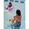 Adult One-Piece Swimsuit, Watermelon Floral - One Pieces - 7