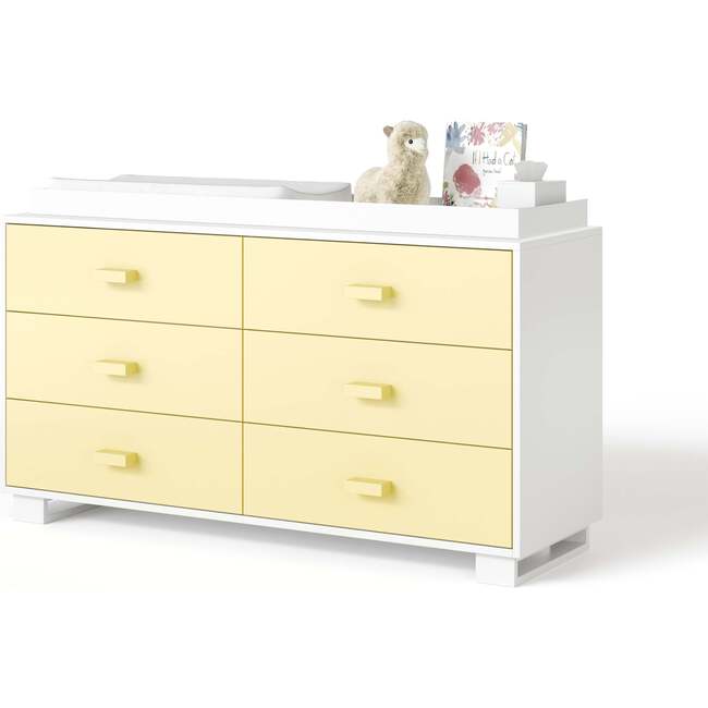Austin Doublewide 6 Drawer Changer, Sunshine - Changing Tables - 1