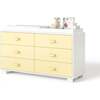 Austin Doublewide 6 Drawer Changer, Sunshine - Changing Tables - 1 - thumbnail
