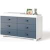 Austin Doublewide 6 Drawer Changer, Midnight - Changing Tables - 1 - thumbnail