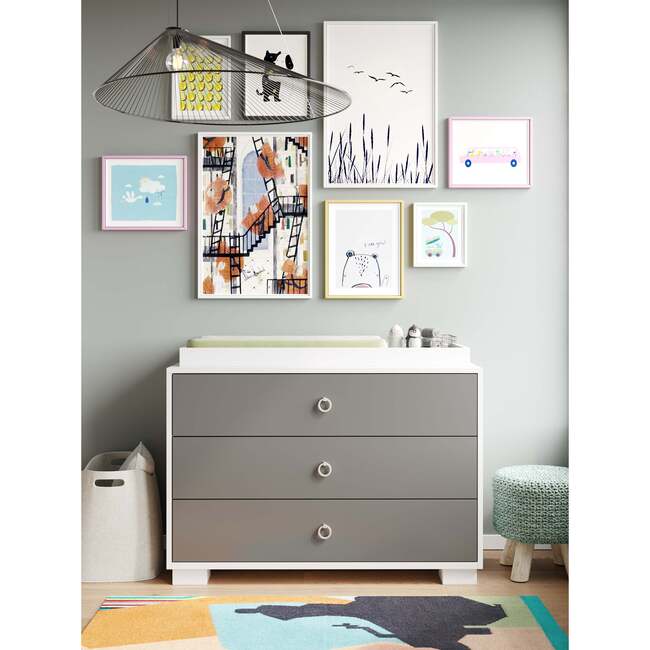 Cabana 3 Drawer Changer, White - Changing Tables - 2