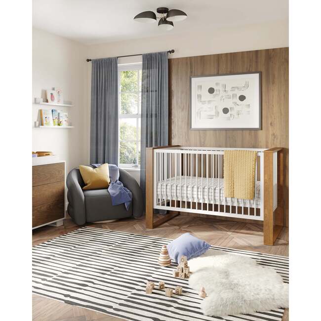 Austin Crib, White - Cribs - 4