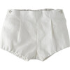 Classic Linen 2-Pocket Bloomers, White - Bloomers - 1 - thumbnail