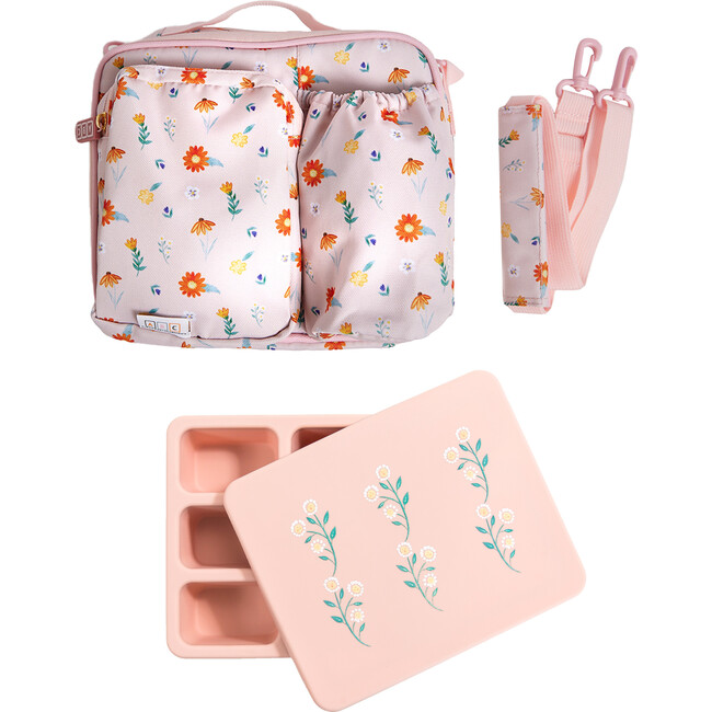 Bento and Lunch Bag Set, Wildflower