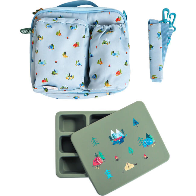 Bento and Lunch Bag Set, Camper