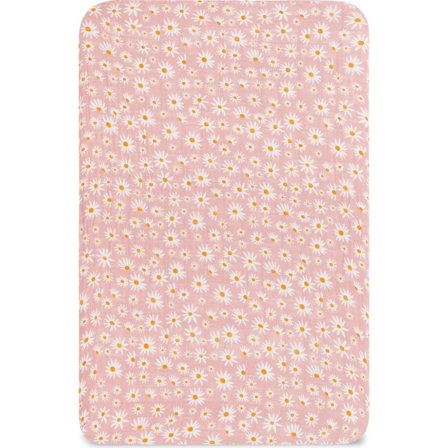 All-Stages Bassinet Sheet, Cotton Daisy