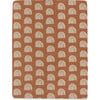 All-Stages Midi Crib Sheet, Terracotta Rainbow - Crib Sheets - 1 - thumbnail