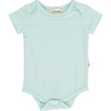 Micro-Stripe Short Sleeve Onesies In Three Sizes, Aqua, Navy And Blue (Pack Of 3) - Onesies - 1 - thumbnail