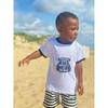 Pack Your Bags Printed Tee, White And Black - T-Shirts - 2