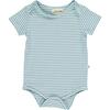 Sunshine Stripe Short Sleeve Onesies In Three Sizes, Green, Blue And Red (Pack Of 3) - Onesies - 6 - thumbnail
