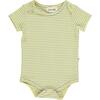 Sunshine Stripe Short Sleeve Onesies In Three Sizes, Green, Blue And Red (Pack Of 3) - Onesies - 7 - thumbnail