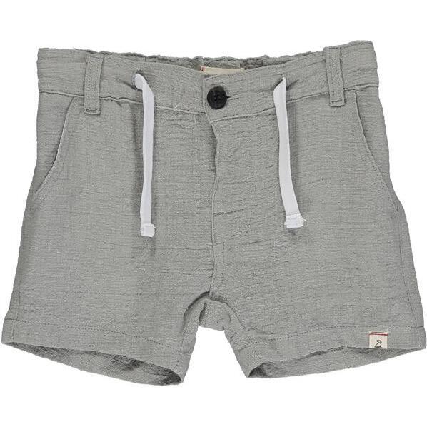 Cotton Drawstring Shorts, Grey
