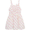 Baby Colorful Eyelet Twisted Bow-Front Dress, White - Dresses - 1 - thumbnail